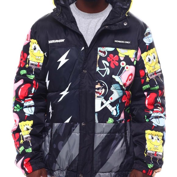 Spongebob Squarepants Mens Xl Coat 